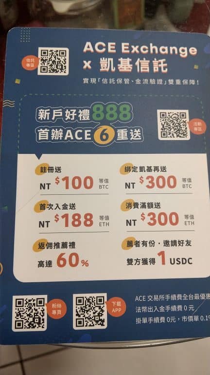 ACE exchange_理財投資_顛覆資訊